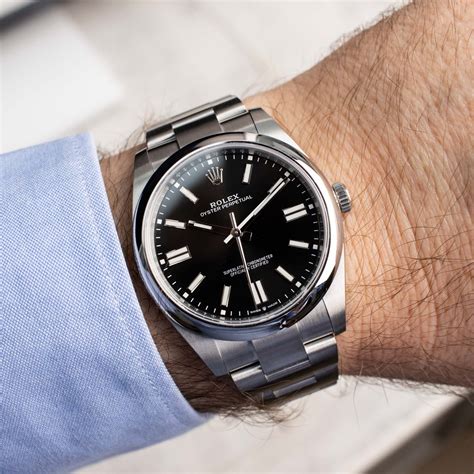 rolex oyster perpetual orange and black dial|rolex oyster perpetual 41mm silver.